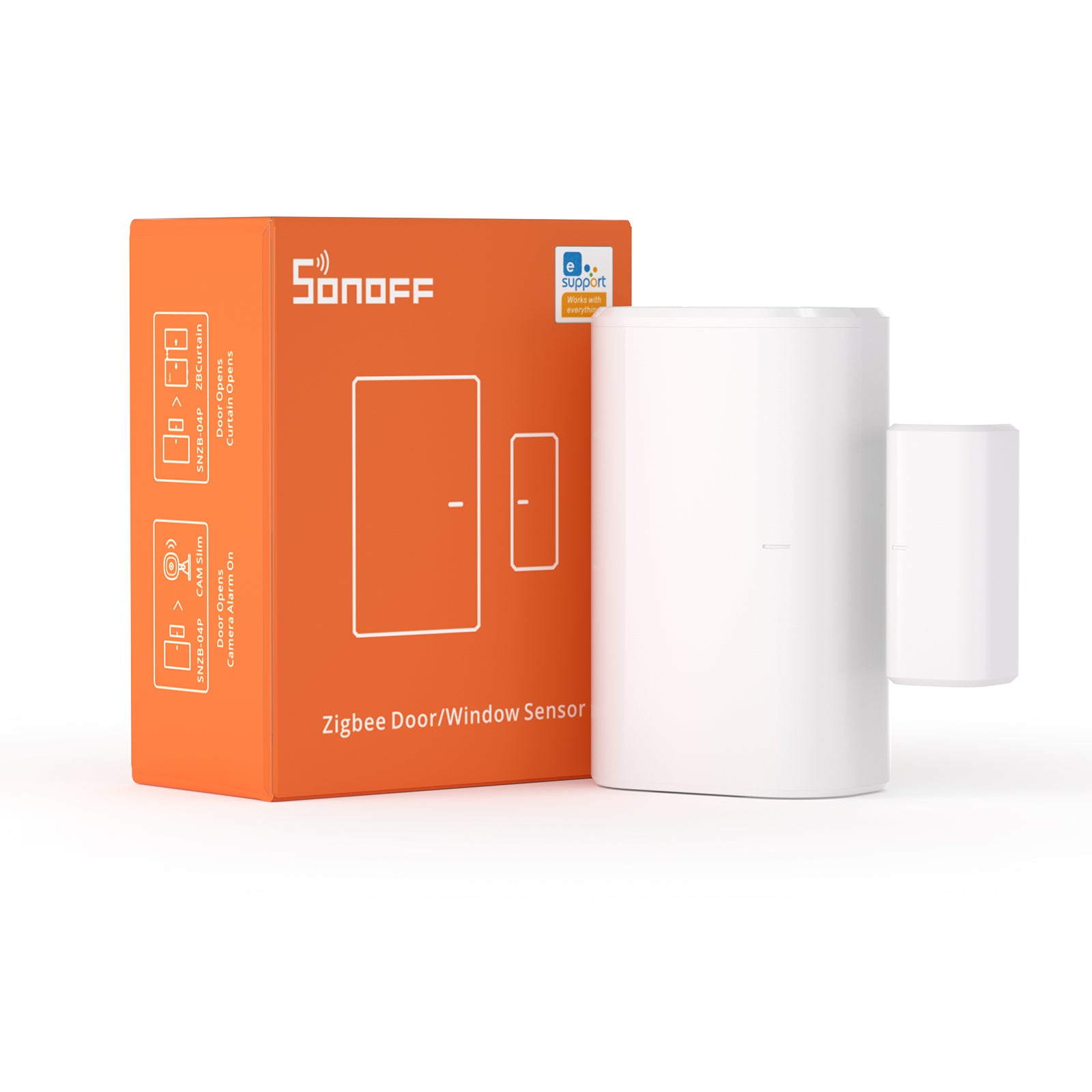 Sonoff SNZB‑04P – Sensor de Porta/Janela Zigbee 3.0 com Alerta Anti‑Sabotagem
