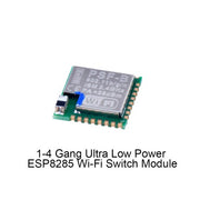 Módulo de interruptor de potencia ultrabaja Wi-Fi ESP8285 | 1 a 4 canales